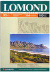 Фотобумага LOMOND формат А4, 95 г/м2, 100 листов в пачке, для струйной печати, односторонняя матовая (0102125)