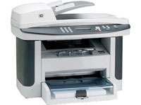 ��� HP LaserJet M1522N MFP {�������/������/�����, A4, 1200dpi, 23ppm, 64Mb, 2trays 250+10, ADF 50 sheets, USB / LAN} (CC372A)