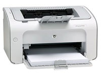 Принтер HP LaserJet P1005 {A4, 14ppm, 600x600, 2 Мb, tray 150, USB2.0} (CB410A)